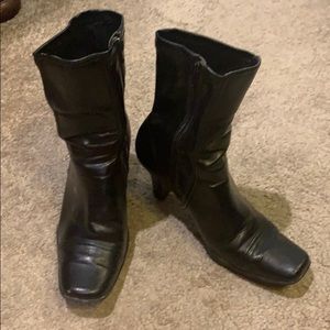 Heeled boots - a little higher than ankle